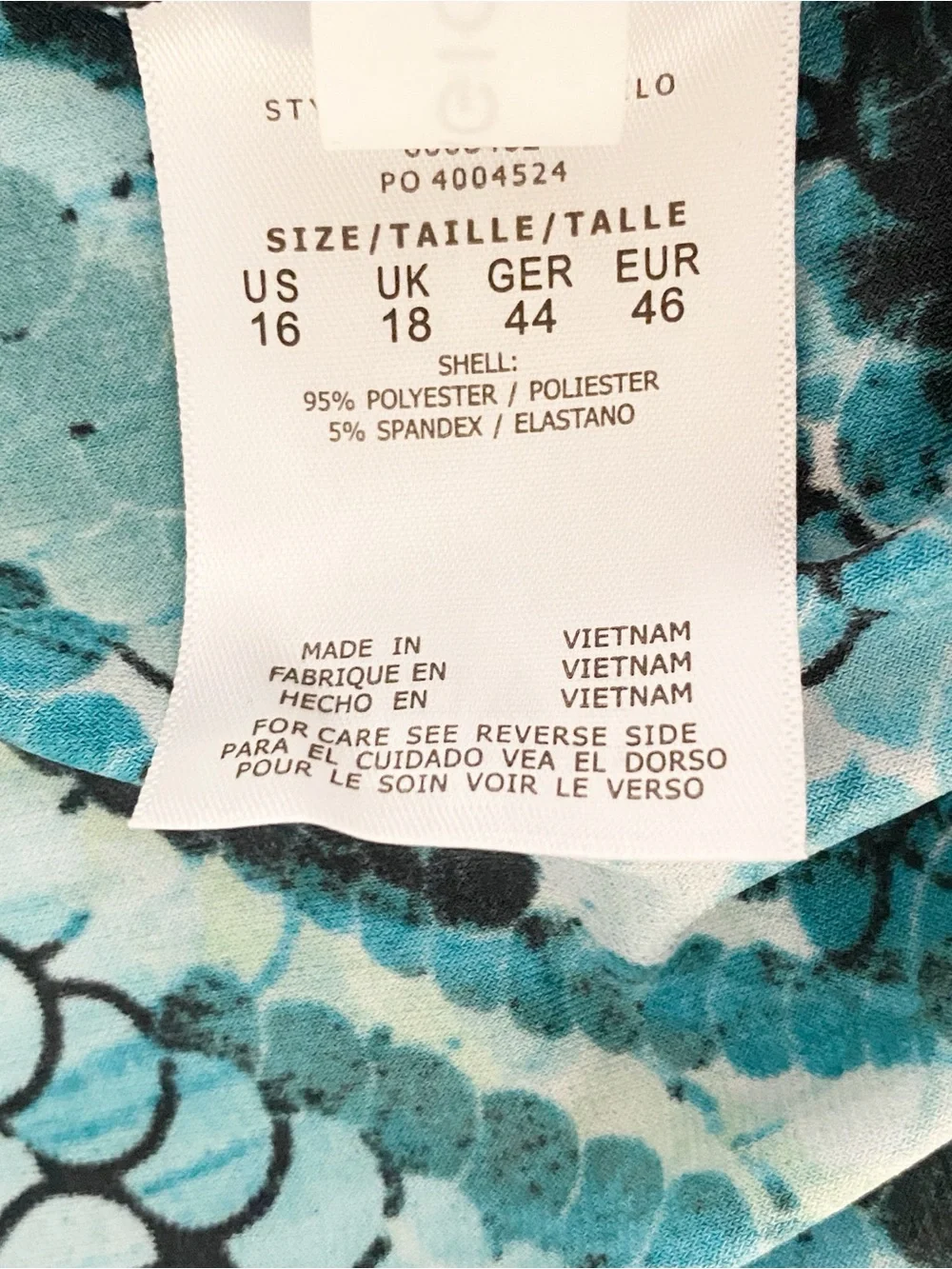 MAGICSUIT Taylor Racerback Underwire Tankini Top Blue Green New